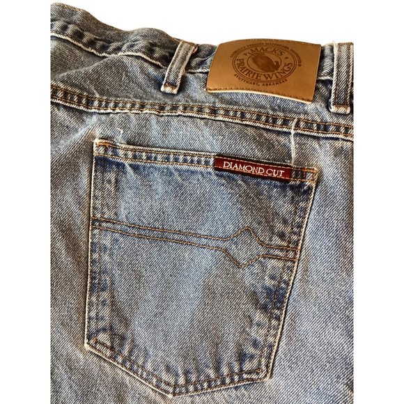 Men's Diamond Cut Relaxed Duck Hunting Blue Jeans *Macks Prairie Wings*44x32 - Picture 2 of 7